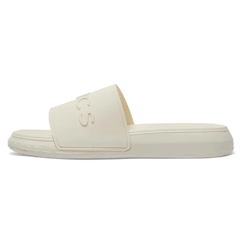 Tropic Slide in Off White