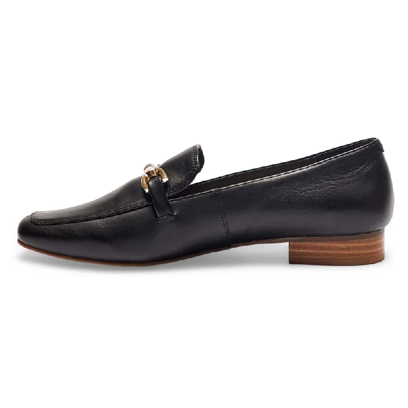 Upton Loafer in Black Leather