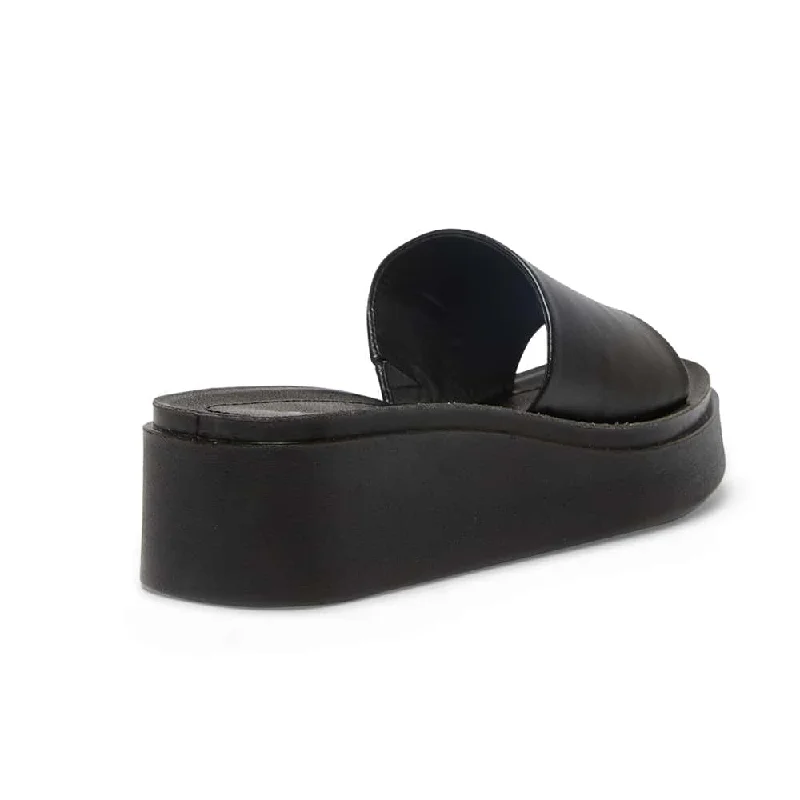 Vandel Slide in Black Smooth