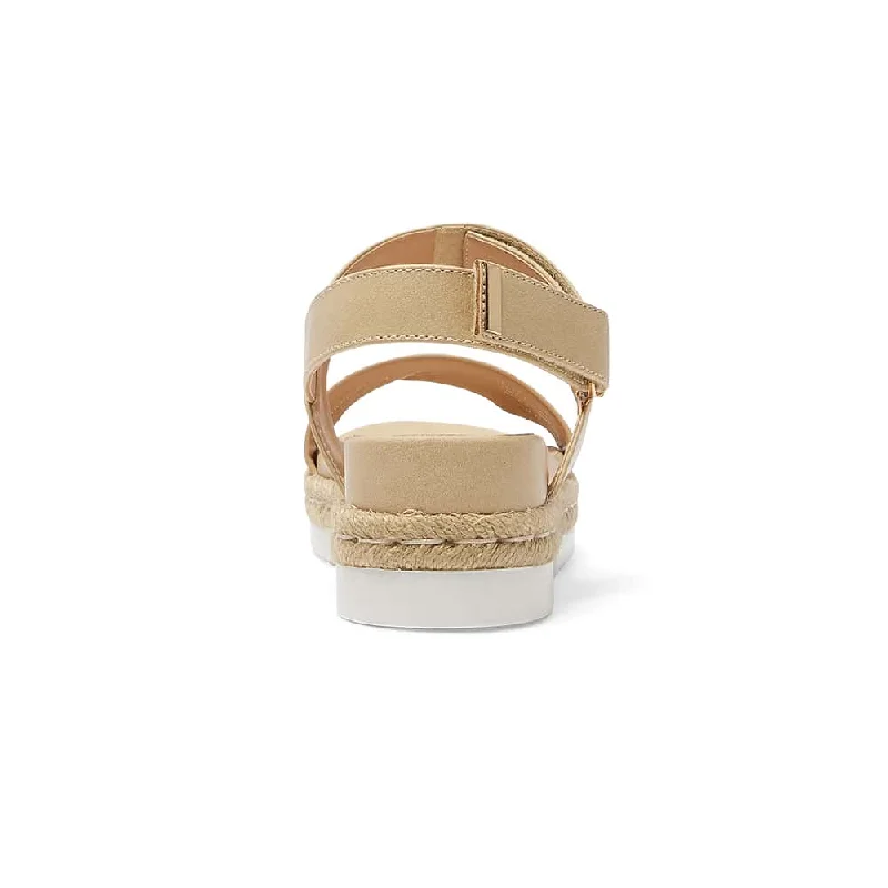 Warner Sandal in Nude Smooth