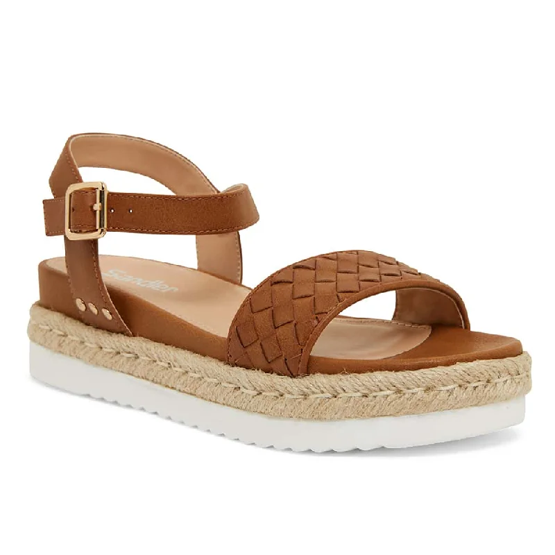 Wattle Espadrille in Tan Smooth