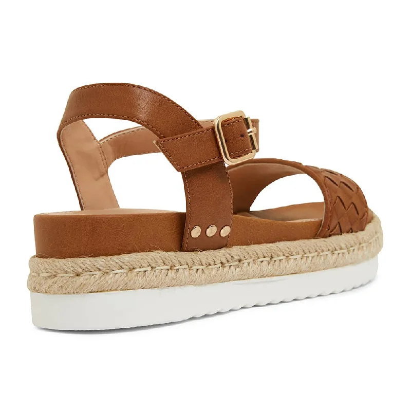 Wattle Espadrille in Tan Smooth