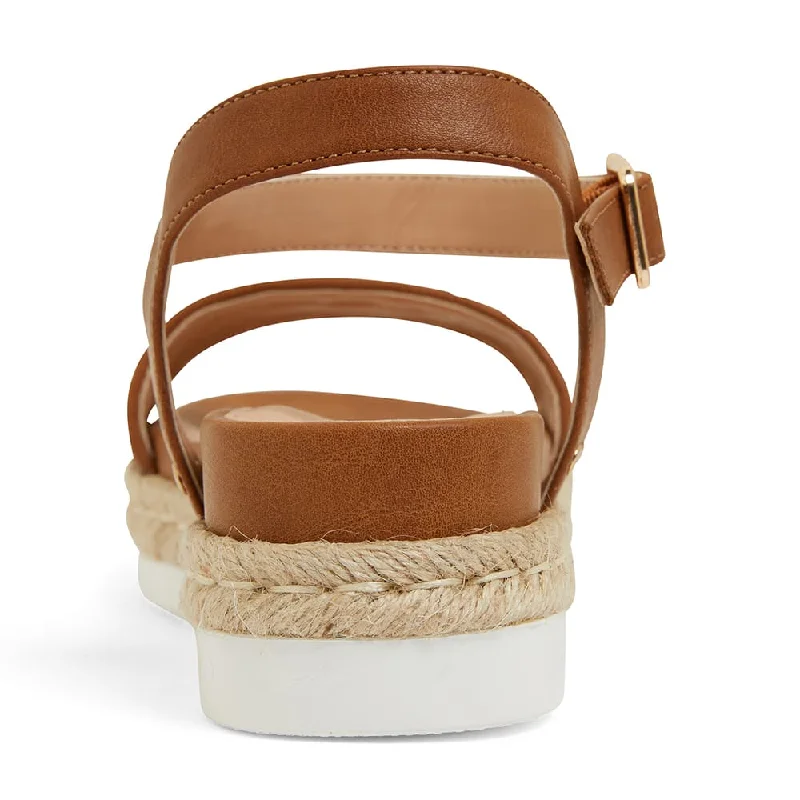 Wattle Espadrille in Tan Smooth