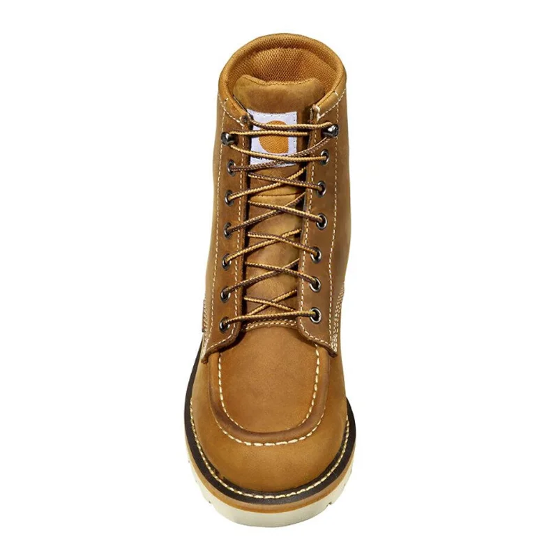 Women's Carhartt, 6 Inch Waterproof Moc Toe Wedge Work Boot