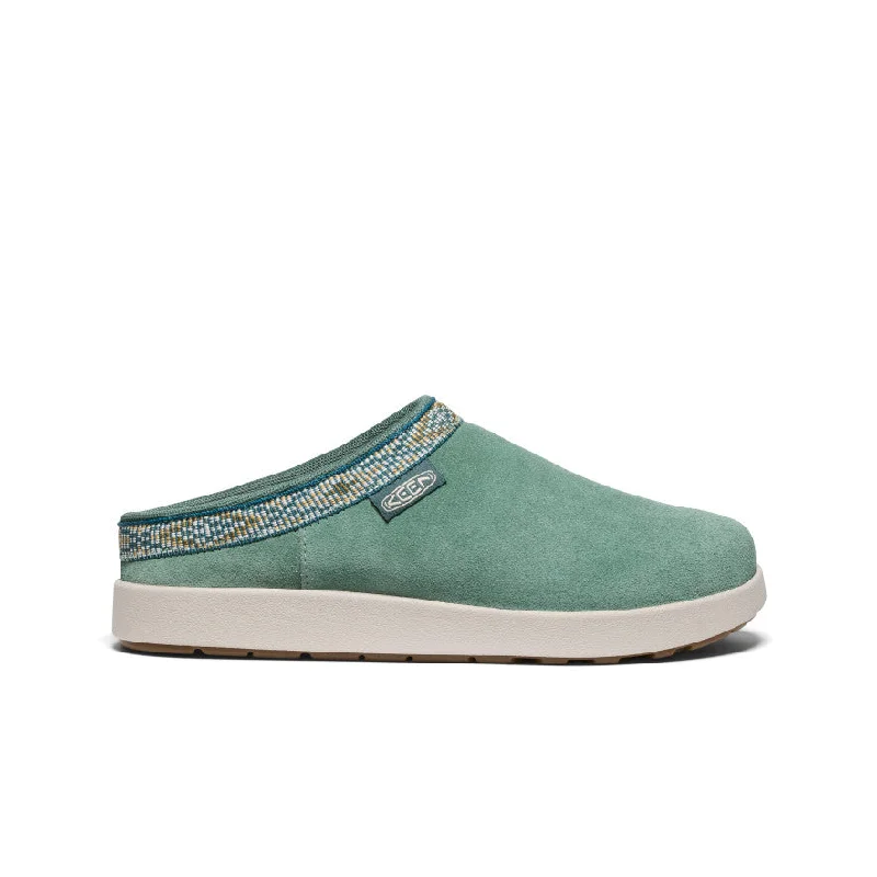 Women's Elle Suede Mule  |  Dark Forest/Birch