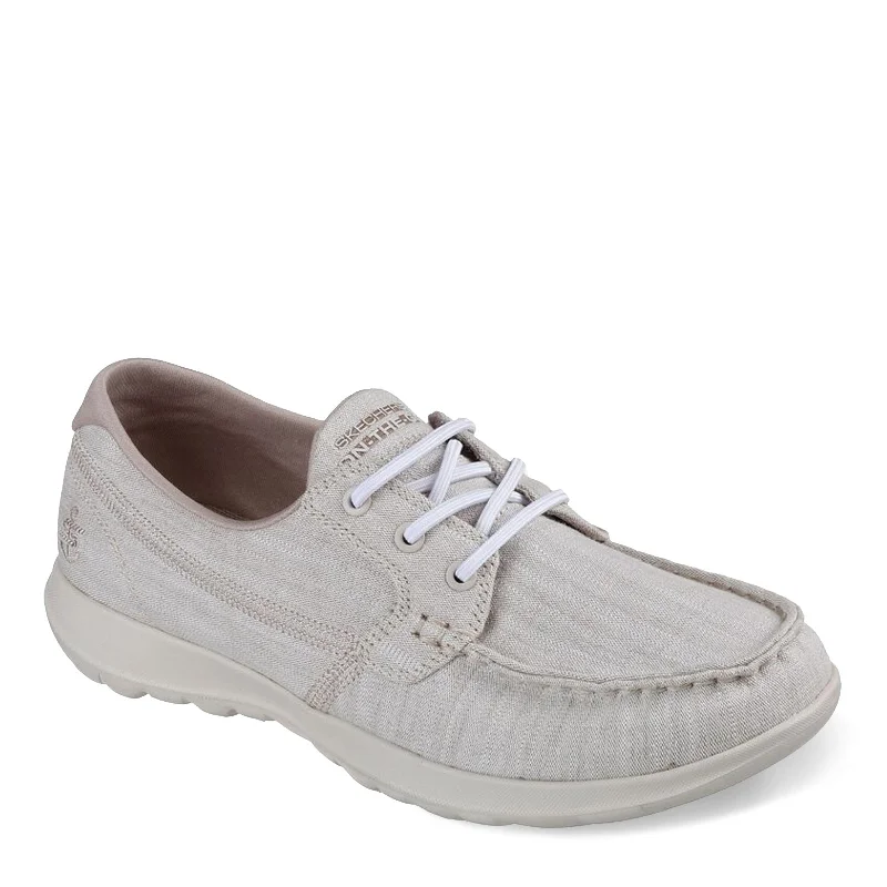 Women's Skechers, GOwalk Lite - Isla Boat Shoe - Wide Width