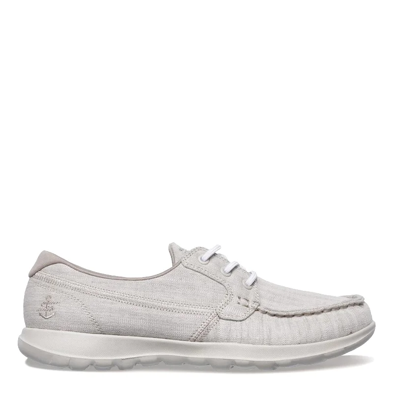 Women's Skechers, GOwalk Lite - Isla Boat Shoe - Wide Width