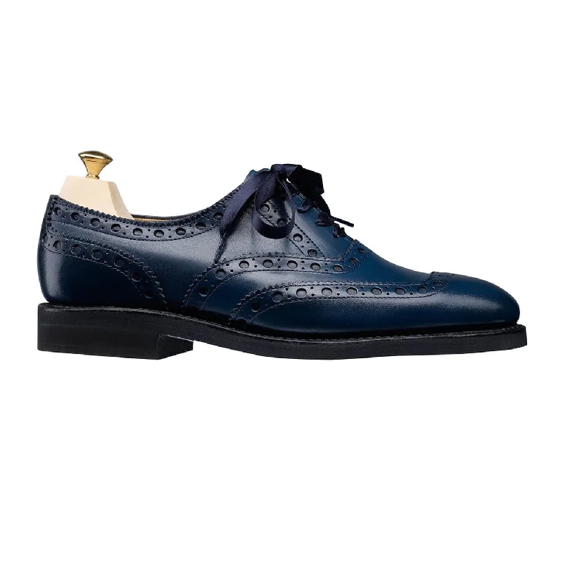 Anna Blue Burnished Calf