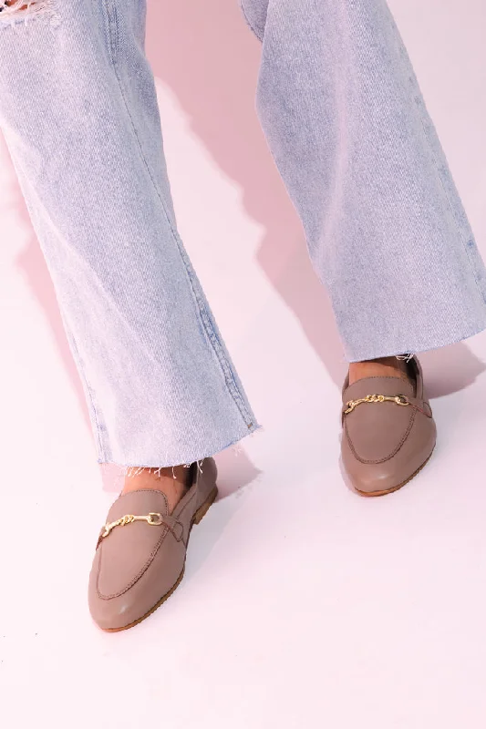 Catareena Loafer NUDE LEATHER