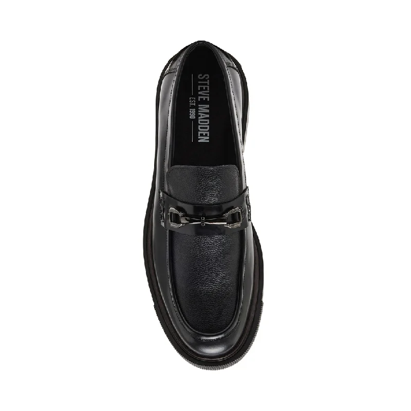 Chainlee Loafers BLACK LEATHER