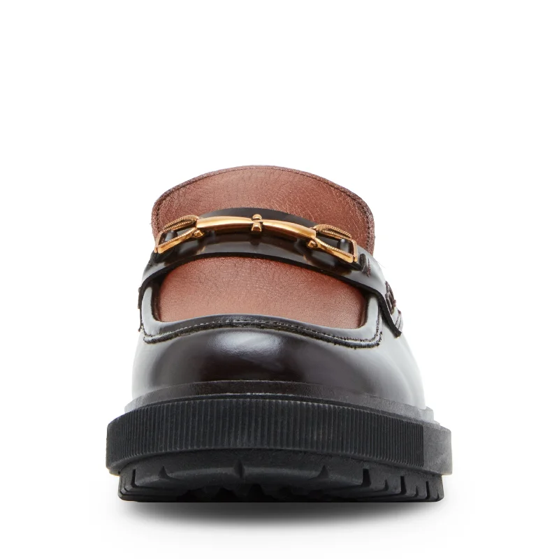 Chainlee Loafers BROWN LEATHER