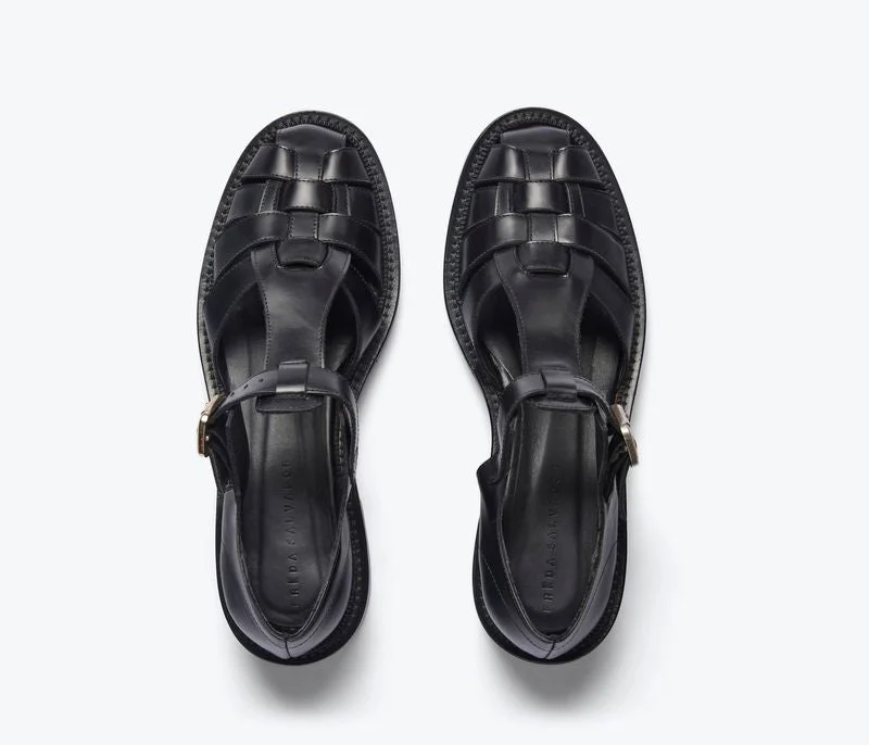 DAHLIA T-STRAP FISHERMAN LOAFER