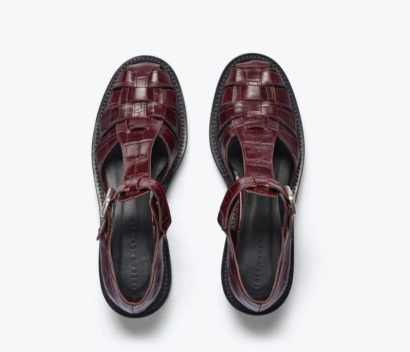 DAHLIA T-STRAP FISHERMAN LOAFER