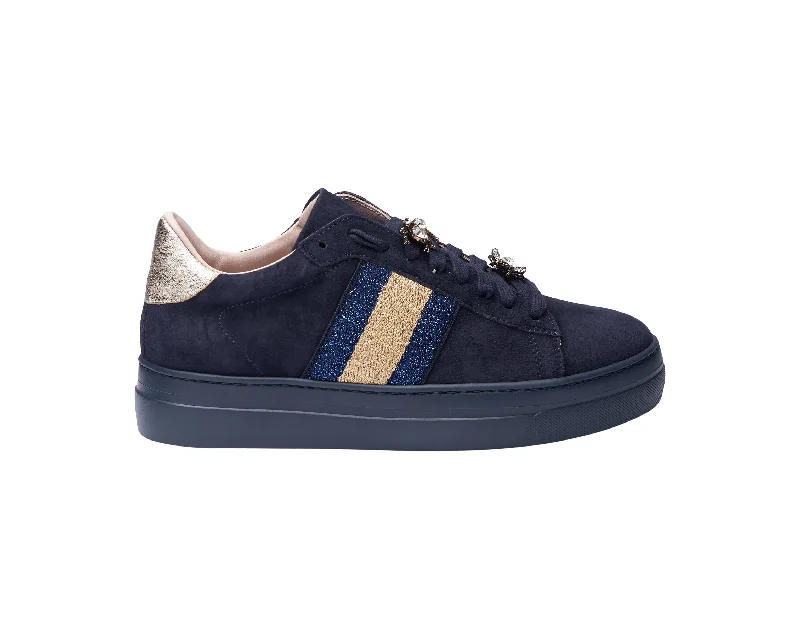 36 / Navy Suede