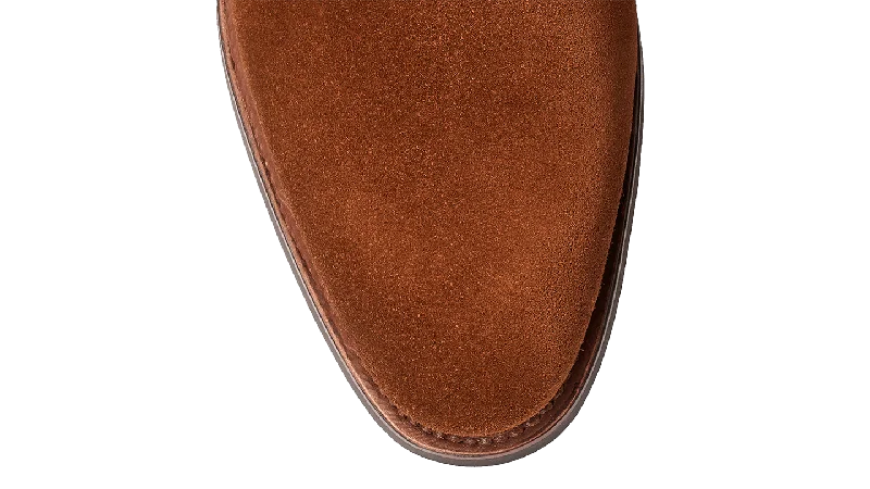 Lisa Polo Brown Calf Suede