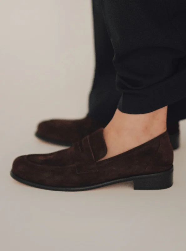 Melinda Suede Loafer