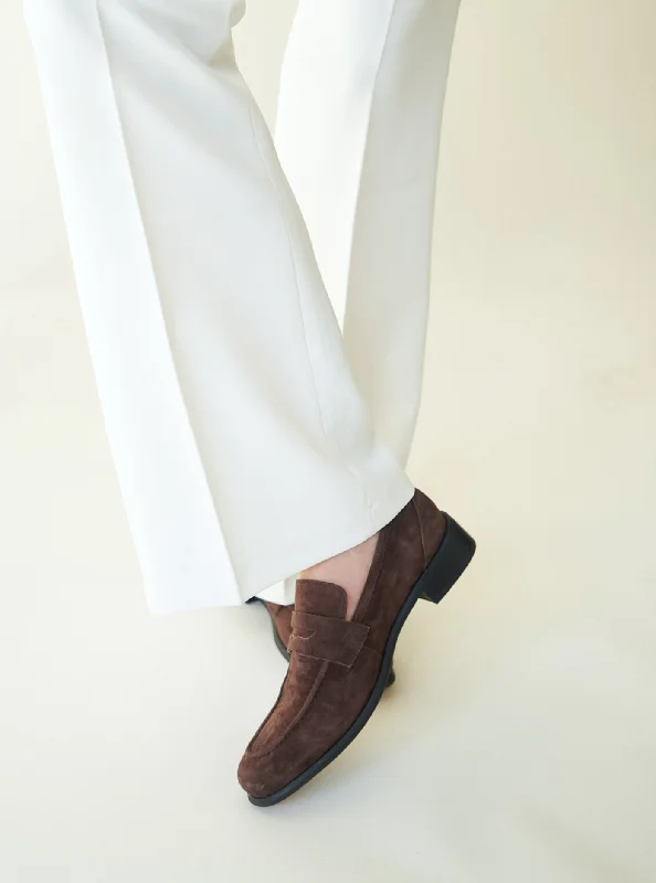 Melinda Suede Loafer