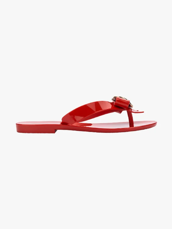 Melissa Harmonic Heart Sandal - Red