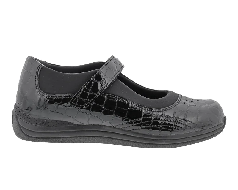 Rose - Black Croc