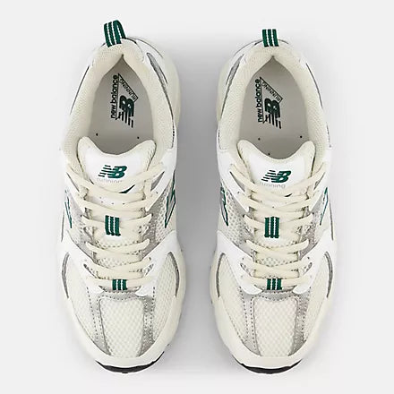 530 Sneaker (Sea Salt + White + Marsh Green)