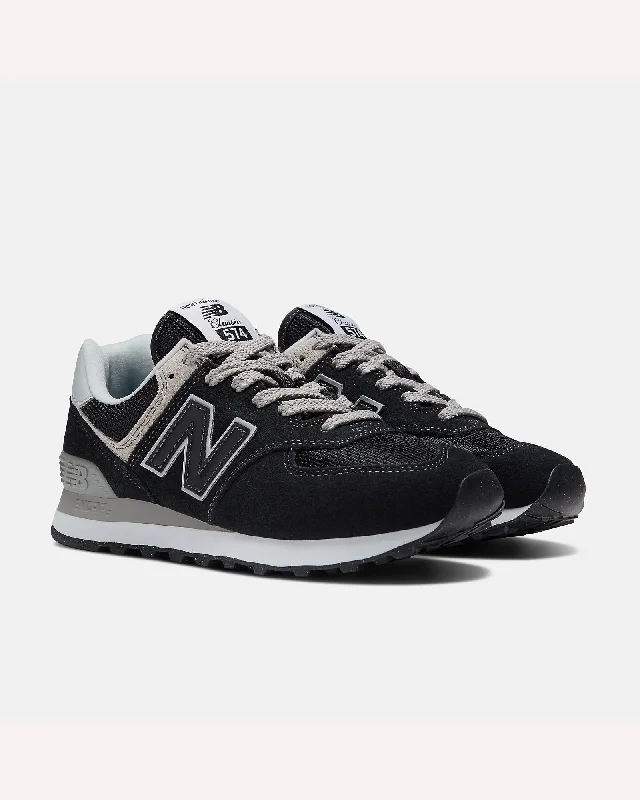 New Balance 574  Core Sneaker - Black  with White