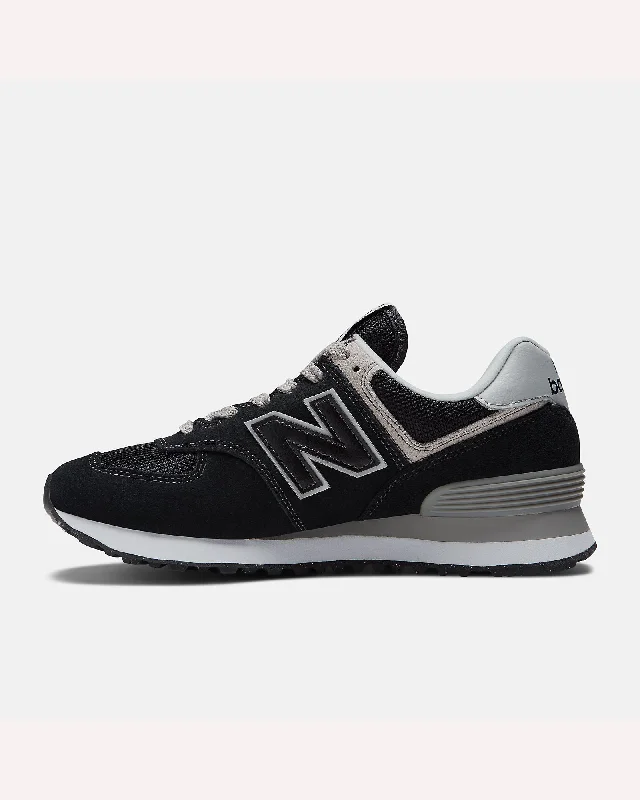 New Balance 574  Core Sneaker - Black  with White