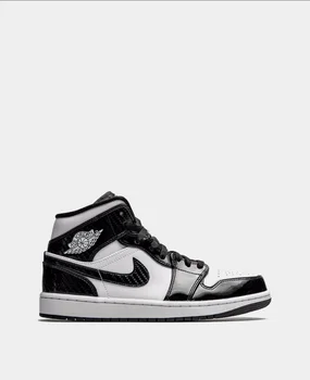 Air Jordan 1 Mid Se Asw Black/White