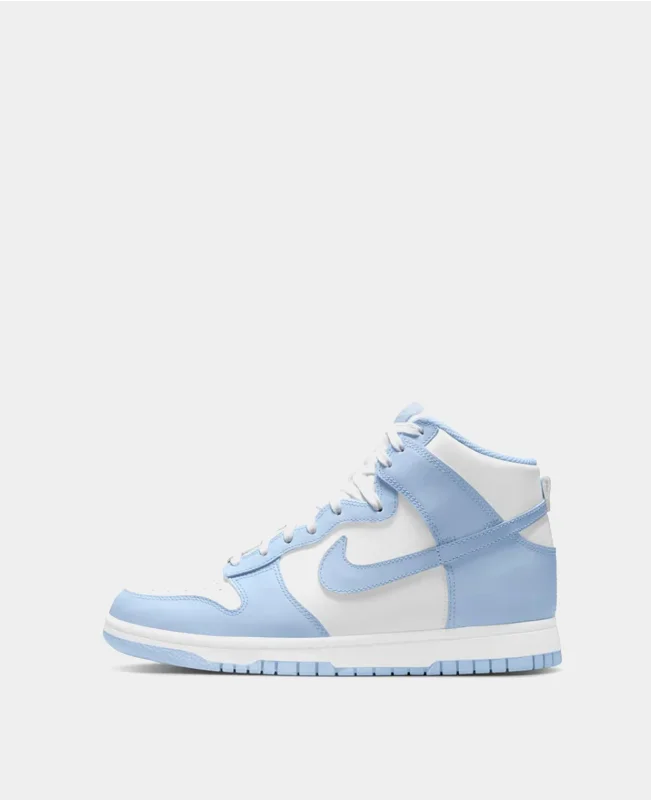 Nike Dunk High Aluminium White/Light Blue