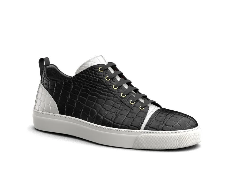 PIETRO X DON Antelope Leather Low-tops