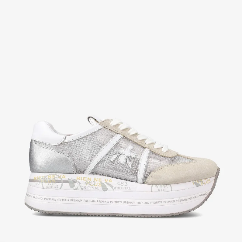 Premiata Beth Sneakers Silver