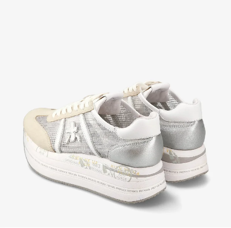 Premiata Beth Sneakers Silver