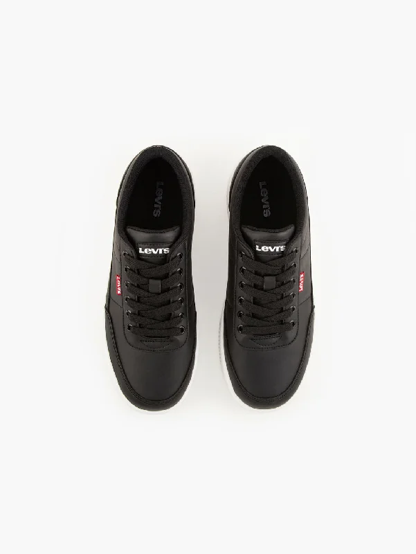 Women's Black Brand Logo Shoes