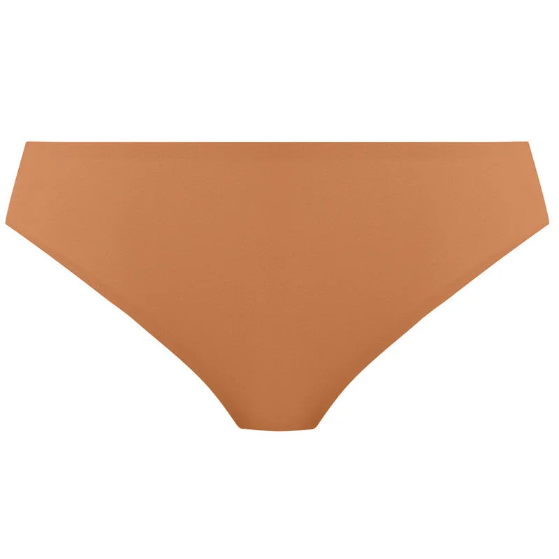 Smoothease Seamless Invisible Stretch Thong Cinnamon Brown - Fantasie