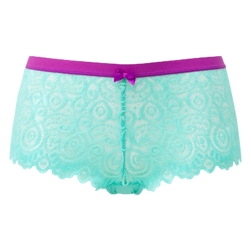 Matilda Aqua Blue & Purple Short - Lepel