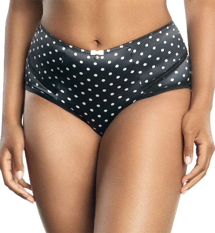 Parfait Charlotte Highwaist Brief (6917) - Black Dot