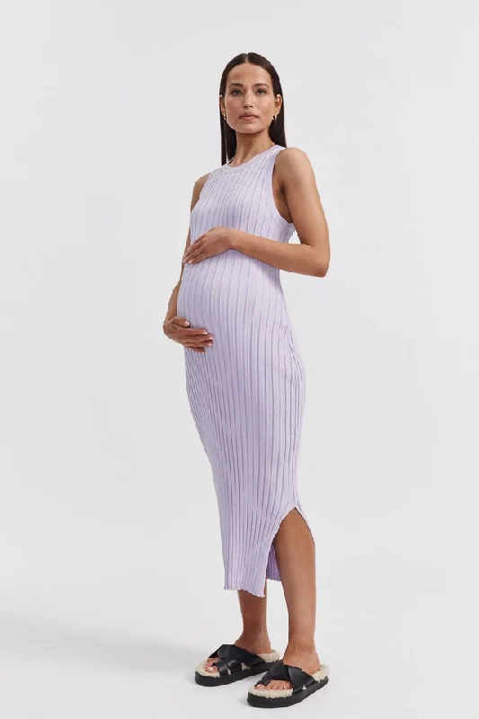 Luxe Shift Dress II (Lavender)
