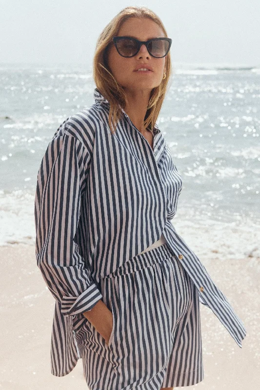 Daydream Shirt (Navy Stripe)
