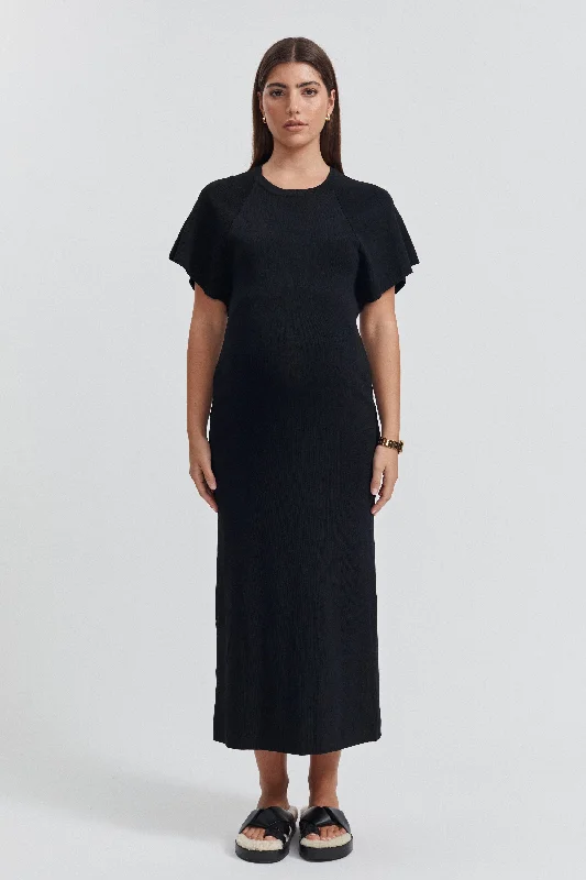 Soft Cap Sleeve Dress