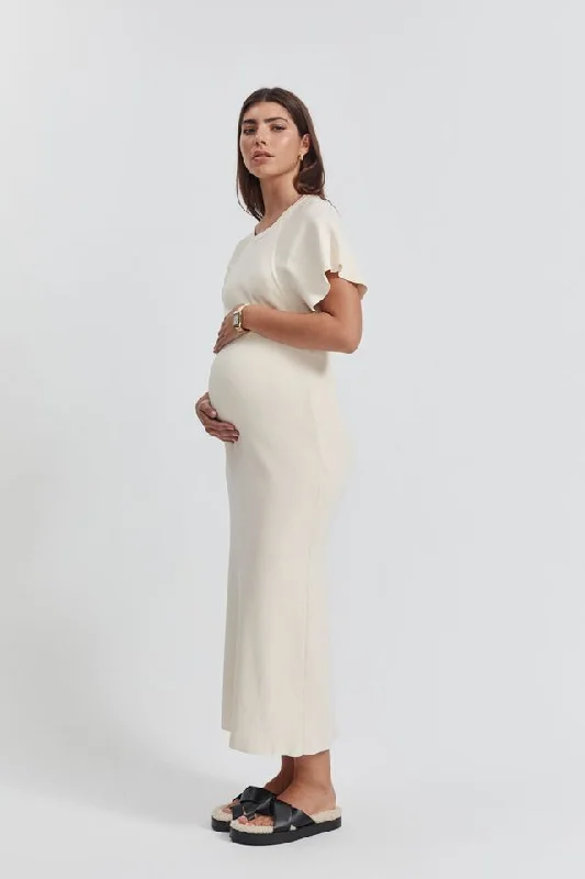 Soft Cap Sleeve Dress