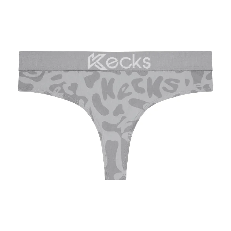 Liquid Grey Thong
