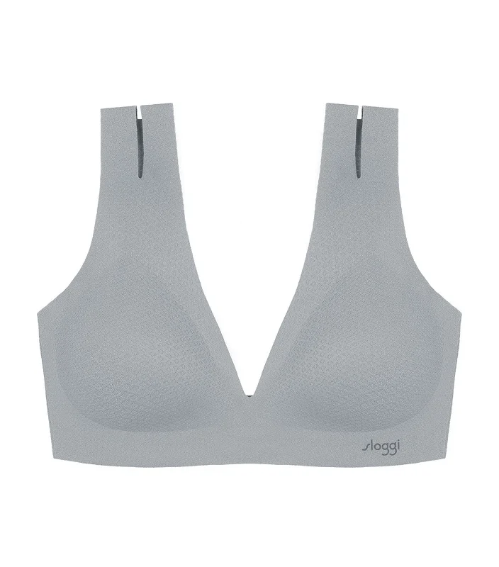Sloggi Zero Feel Flow Bralette Stone Gray