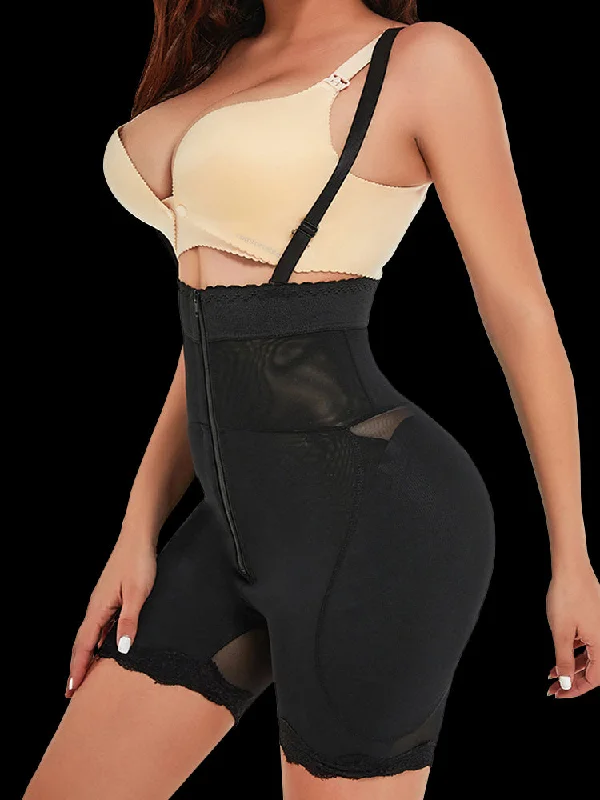 Breathable Tummy Control Butt Lifter Waist Trainer Bodysuits