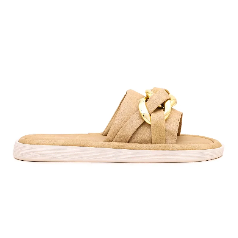 Beige Formal Slipper FR8108