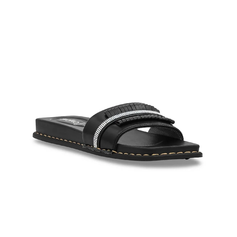 black-casual-flip-flop-cl9272