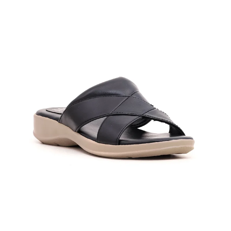 black-casual-slipper-cl4045