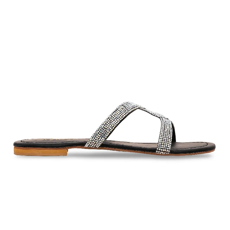 Black Fancy Slipper FN7579