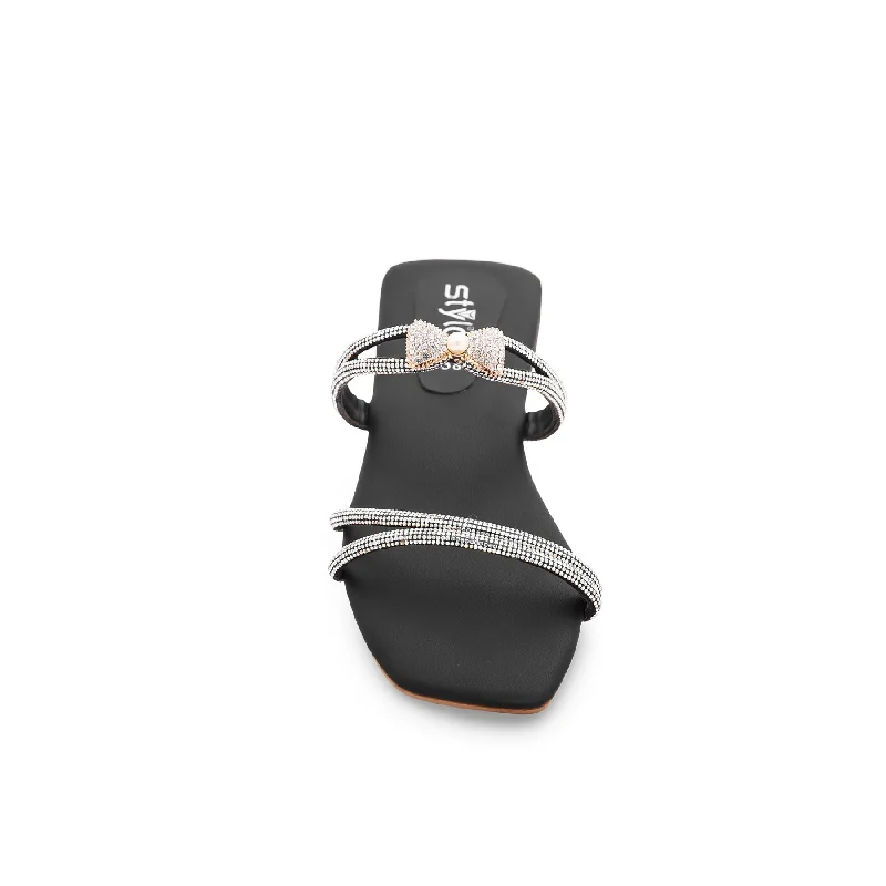 black-fancy-slipper-fn7707