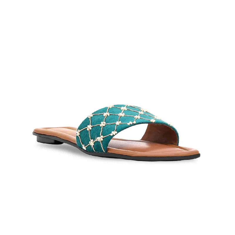 green-casual-slipper-cl1520