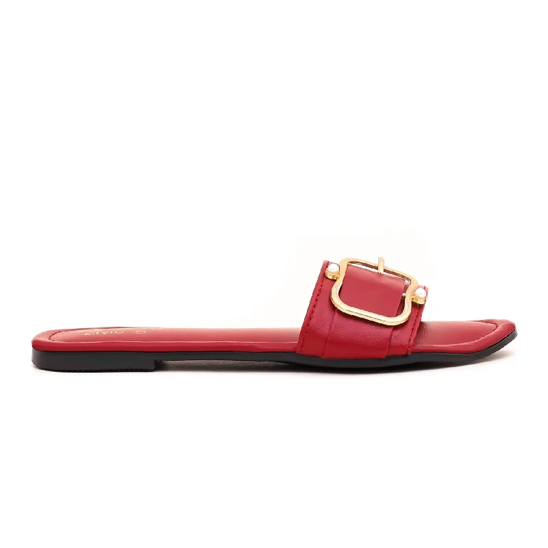 maroon-casual-slipper-cl1536