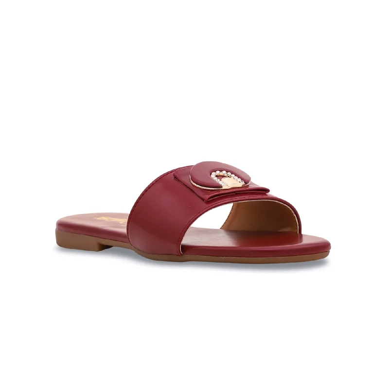 maroon-formal-slipper-fr8160